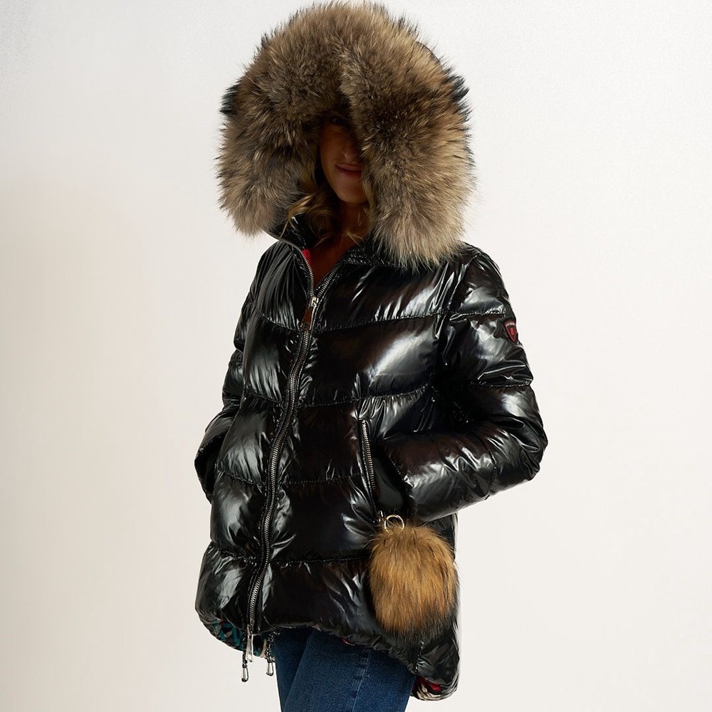 Flo Clo Parka Jacket with Italian Fur